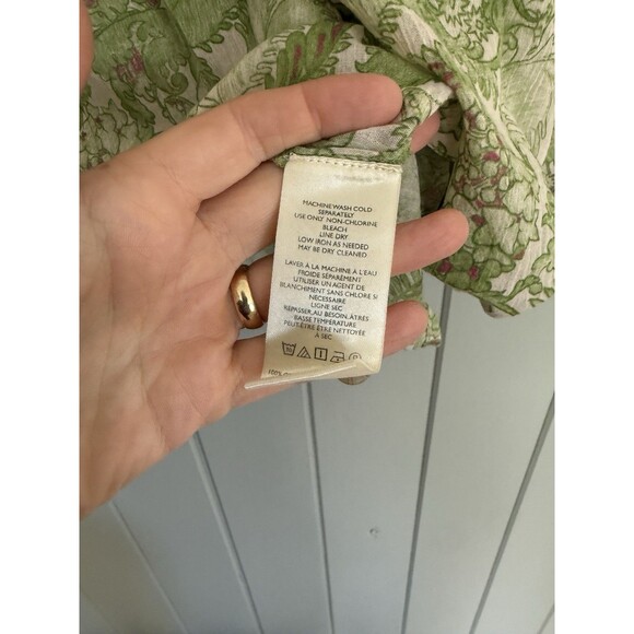 NWT Anthropologie Pilcro Sidney Batwing Blouse L Large Light Green NEW - Picture 5 of 7